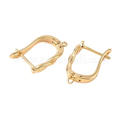 SHEGRACE Brass Hoop Earring Findings&nbsp;XGRQ79069-949G