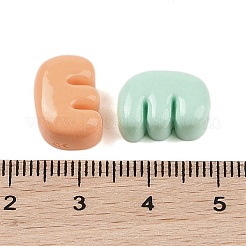 不透明樹脂デコデンカボション  DIY装飾用  文字e  13x9x6mm&nbsp;CRES-M033-01E