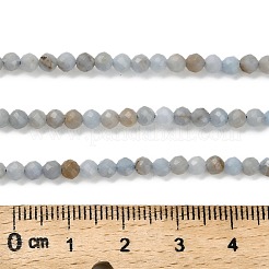Natural Angelite Beads Strands&nbsp;G-RM2025-30-A
