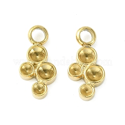 304 Stainless Steel Pendant Rhinestone Settings&nbsp;STAS-L269-059G