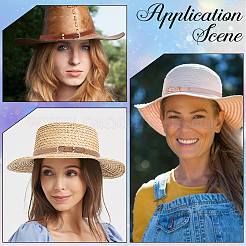 8Pcs 8 Colors Imitation Leather Hat Band&nbsp;AJEW-CL0005-27
