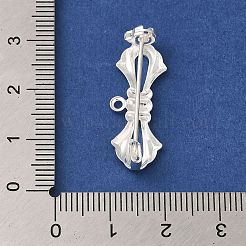 Brass Brooches Findings&nbsp;KK-M285-34