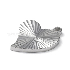 Non-Tarnish 304 Stainless Steel Pendants&nbsp;STAS-D025-09P