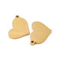Ion Plating(IP) 304 Stainless Steel Pendants&nbsp;STAS-S135-05G