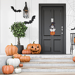 Halloween Theme Wood Pendant Decorations&nbsp;HJEW-WH0043-56