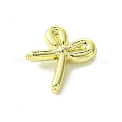 合金ビーズ  蝶結び  ゴールドカラー  21x16x6mm  穴：1.6mm&nbsp;FIND-Z045-21G