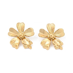 304 Stainless Steel Stud Earrings&nbsp;EJEW-D306-02G