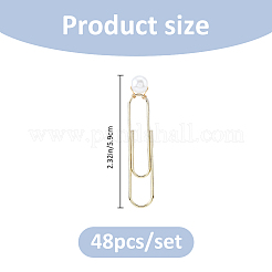 Metal Paper Clips&nbsp;AJEW-FH00046