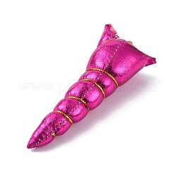 Cloth & PP Horn Ornament Accessories&nbsp;FIND-WH0032-41C
