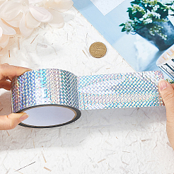 Laser Shining Bopp Plastic Scrapbook Decorative Adhesive Tapes&nbsp;AJEW-WH0696-332B