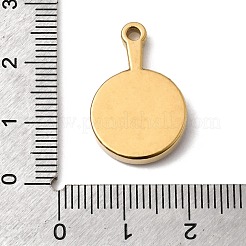 304 Stainless Steel Enamel Pendants&nbsp;STAS-P454-08G-01