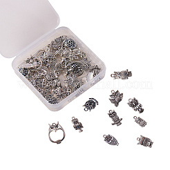 Tibetan Style Alloy Pendants&nbsp;TIBE-CJ0001-10