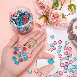 Glitter Glass Cabochons&nbsp;GLAA-FH0001-01C