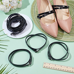 5 Pairs PU Leather Anti-Loose High-heeled Shoe Laces&nbsp;AJEW-GO0002-41