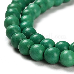Synthetic Turquoise Beads Strands&nbsp;G-C101-O01-01