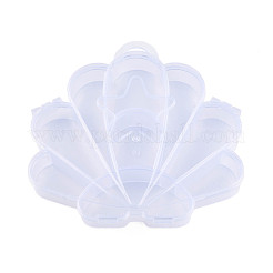 Shell Shaped Polypropylene(PP) Bead Storage Containers&nbsp;CON-N001-047