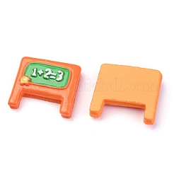 Opaque Resin Cabochons&nbsp;CRES-B002-19