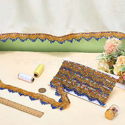 Polyester Fiber Lace Trim&nbsp;OCOR-WH0101-226A