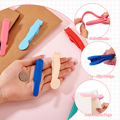 6Pcs 6 Styles Plastic Bookmark Clip&nbsp;AJEW-TA0002-02