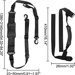 SUPERFINDING 2Pcs 2 Style Nylon Skateboard Shoulder Straps&nbsp;FIND-FH0002-21