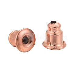 500Pcs 5 Style Brass Ear Nuts&nbsp;KK-LS0001-21