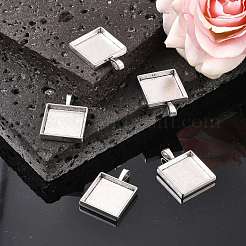 Tibetan Style Pendant Cabochon Settings&nbsp;TIBEP-A123359-AS-FF