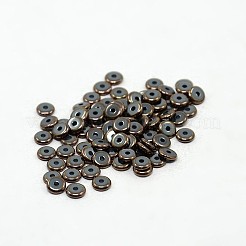 Electroplate Non-magnetic Synthetic Hematite Beads Strands&nbsp;G-J216F-04