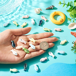 32Pcs 8 Colors Handmade Porcelain Beads&nbsp;FIND-TA0011-01