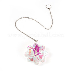 1Pc Transparent Glass Hanging Suncatchers&nbsp;AJEW-TADJ0001-02A