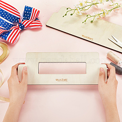 木製弓メーカーのテンプレート  ちょう結びDIYクラフトツール  バリーウッド  10.8~12.3x30~35x0.65cm  2個/セット&nbsp;WOOD-WH0105-20