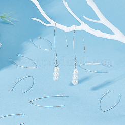 5 Pairs 925 Sterling Silver Earring Hooks&nbsp;STER-BBC0001-34
