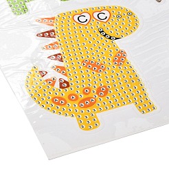 DIY Dinosaur Diamond Painting Stickers Kits For Kids&nbsp;DIY-O016-08