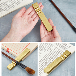 Rectangle Brass Paper Weight&nbsp;AJEW-WH0314-797A