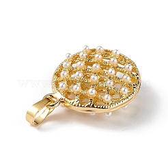 Rack Plating Brass Pendants&nbsp;KK-C019-18G