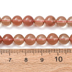 Natural Andesine Feldspar Beads Strands&nbsp;GG-CBA0251-A01-7mm