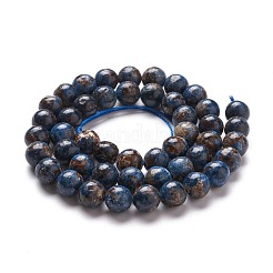 Natural Pegmatite Beads Strands&nbsp;G-F694-01A-8mm