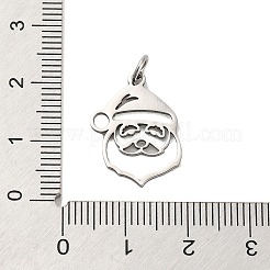 Non-Tarnish Christmas 304 Stainless Steel Pendants&nbsp;STAS-K265-10P