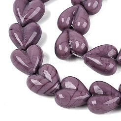 Handmade Lampwork Beads Strands&nbsp;LAMP-Q041-05D
