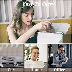 1Pc PU Leather Glasses Case&nbsp;AJEW-CN0002-38C