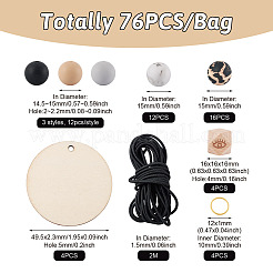 DIY Bracelet Pendant Decoration Making Kit&nbsp;DIY-TA0003-98