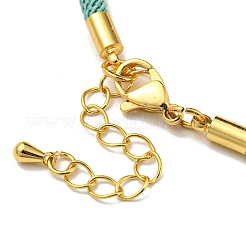 Nylon Cords Bracelet Makings Fit for Connector Charms&nbsp;AJEW-P116-02G-13