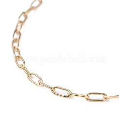 304 Stainless Steel Paperclip Anklets&nbsp;AJEW-AN00513