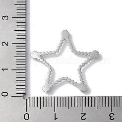 Stainless Steel Color 304 Stainless Steel Rhinestonet Pendants&nbsp;STAS-Q312-02D-P