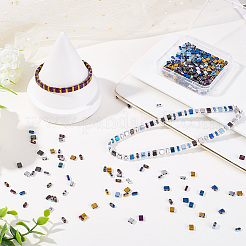 480Pcs 12 Colors Electroplated Non-magnetic Synthetic Hematite Beads&nbsp;G-SC0003-88