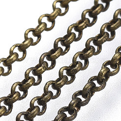 Brass Rolo Chains&nbsp;X-CHC-S008-002F-AB
