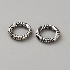 925 Sterling Silver Spring Gate Rings&nbsp;STER-WH0061-85B