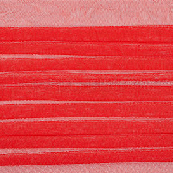 ポリエステルメッシュ生地  蚊帳と衣類アクセサリー  レッド  1600x1000x0.1mm&nbsp;DIY-WH20009-40I