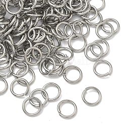 Non-Tarnish 304 Stainless Steel Open Jump Rings&nbsp;X-STAS-R065-38
