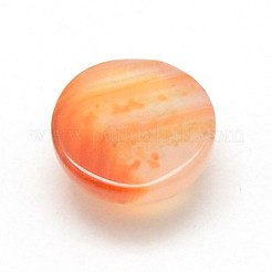 天然石瑪瑙カボション  半円/ドーム  ミックスカラー  8~9.5x4~5mm&nbsp;G-G593-05