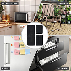 3 Pairs 3 Styles PU Leather Door Knob Cover&nbsp;FIND-MA0001-21B